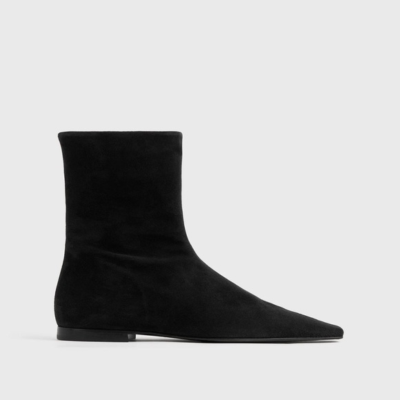 Toteme Shoes - Toteme Black Ankle Boots - Brand New